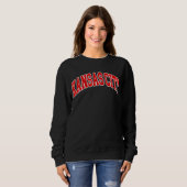 Sweatshirt Kansas City Missouri Throwback Classique (Devant entier)