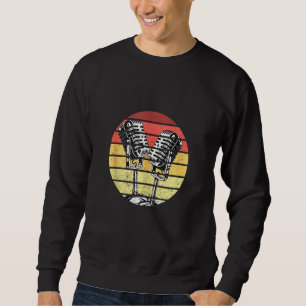 Sweatshirt Karaoke Bar Chanteur Chanteur Musique Microphone C