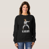 Sweatshirt Karate Boy Kid Karate Mixed martial art (Devant entier)
