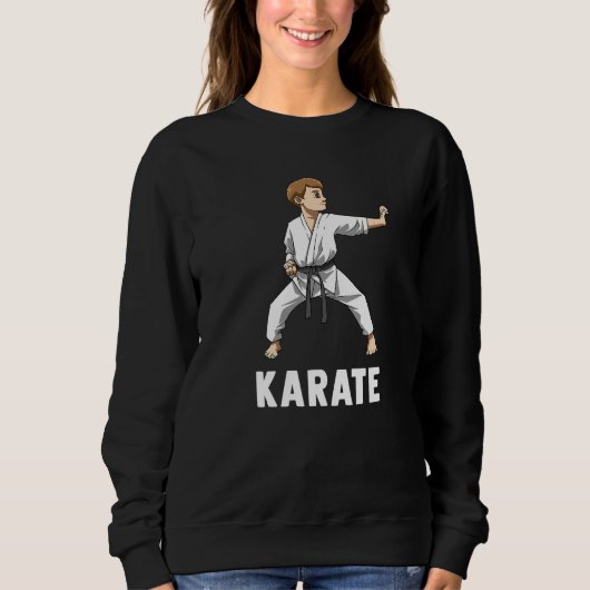 Sweatshirt Karate Boy Kid Karate Mixed martial art (Devant)