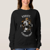 Sweatshirt Karate Fox Karate Japan Fighting (Devant)