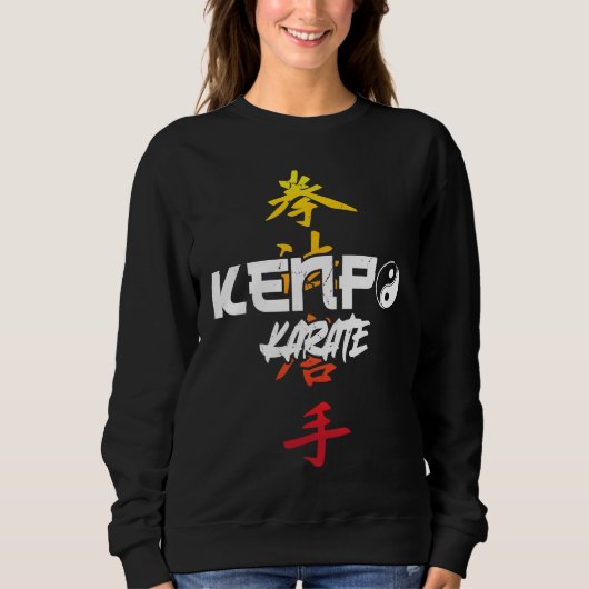Sweatshirt Karate Kenpo Karate (Devant)