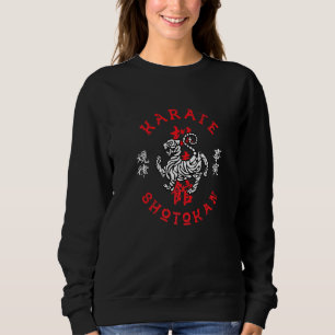 Sweatshirt Karate Retro Shotokan Conception Vintage Pour Le V