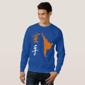 Sweatshirt Karaté sportif (Devant entier)