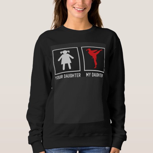 Sweatshirt Karate Uniform to match Karate Pants & Karate Belt (Devant)