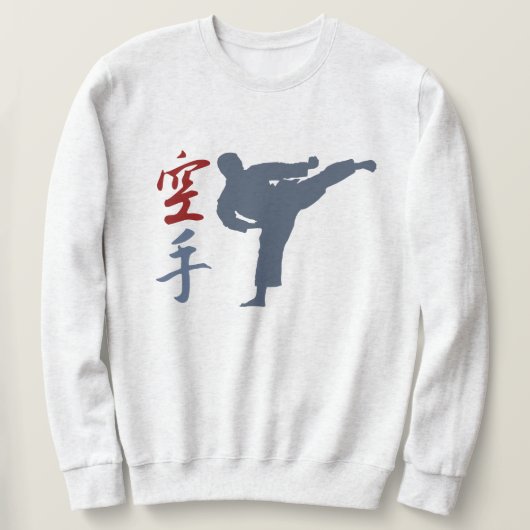 Sweatshirt Karate Warrior (Design devant)