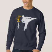 Sweatshirt Karate Warrior (Devant)
