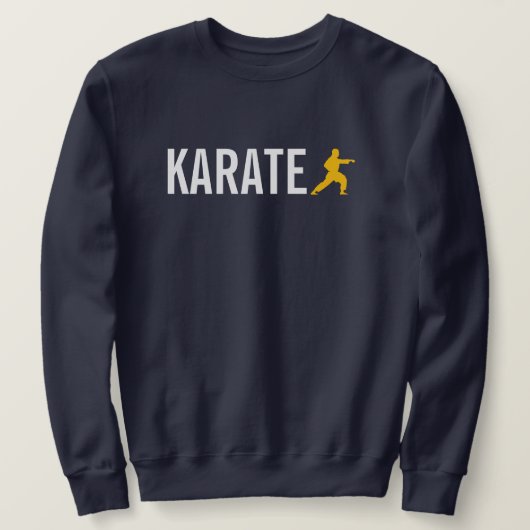 Sweatshirt Karate Warrior (Design devant)
