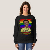 Sweatshirt Karine Jean Pierre Premier Attaché de presse Black (Devant entier)