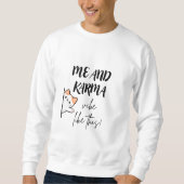 Sweatshirt Karma vibe like this | karma | hoodie (Devant)