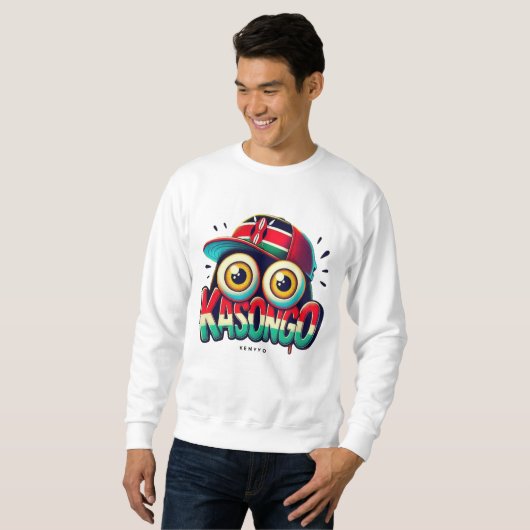 Sweatshirt Kasongo Vibes by Kenyyo (Devant entier)