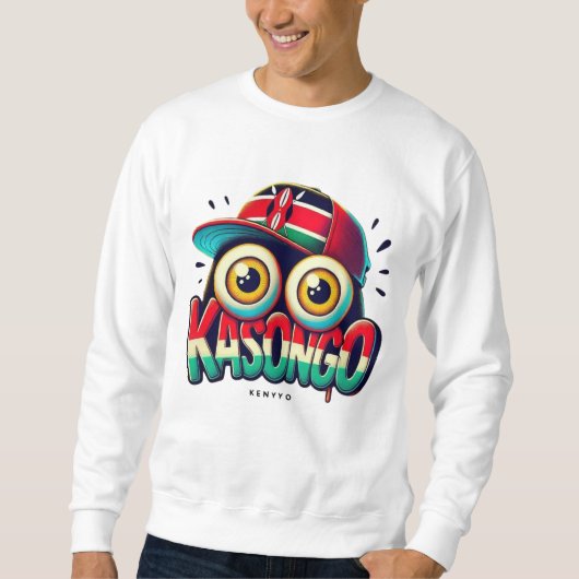 Sweatshirt Kasongo Vibes par Kenyyo (Devant)