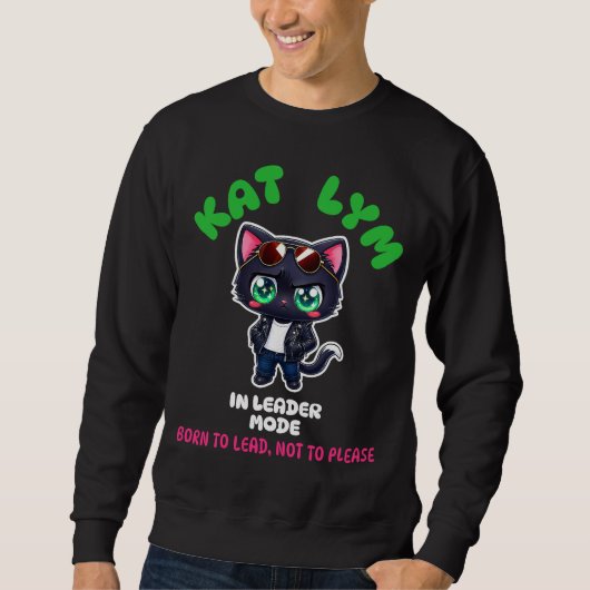 Sweatshirt Kat Lym In Leader Mode (Devant)