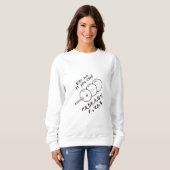 Sweatshirt Kawaii Dango Nourriture japonaise (Devant entier)