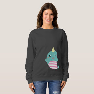 Sweatshirt Kawaii Narwhal
