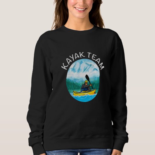 Sweatshirt Kayak de groupe (Devant)
