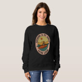 Sweatshirt Kayaking as Cardio Canoe   Kayak Wildlife (Devant entier)