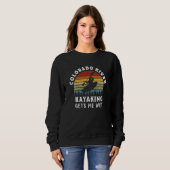 Sweatshirt Kayaking M'Attire De La Bateau Humide (Devant entier)