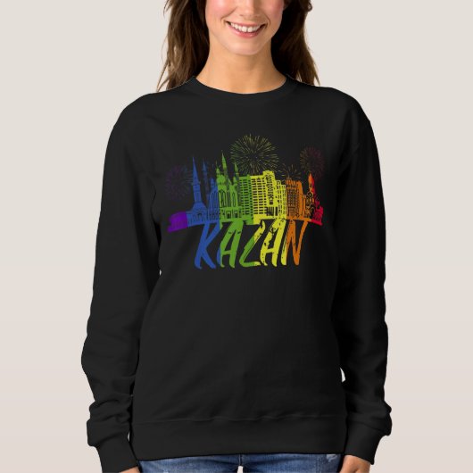 Sweatshirt Kazan Pride Skyline Pride (Devant)
