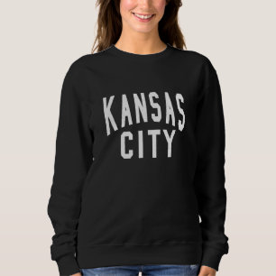 Sweatshirt Kc Kansas City Royal Blue & White Classic & Origin