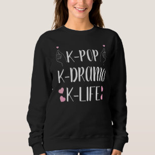 Sweatshirt Kdrama K Drama K Drama Séoul Kpop K Pop Hallyu Kor