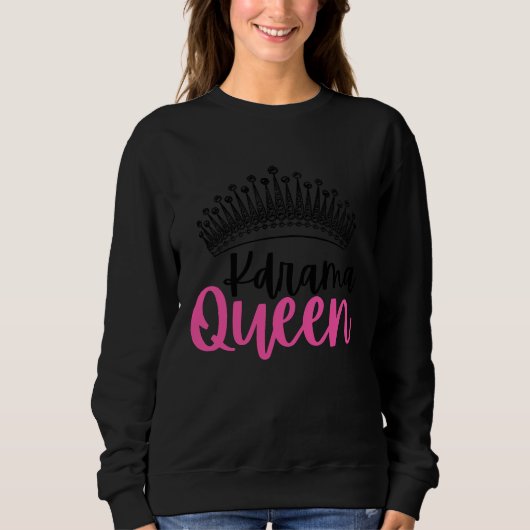 Sweatshirt Kdrama Queen Sassy (Devant)
