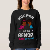 Sweatshirt Keeper of the Gender Bubba Loves You African Ameri (Devant)