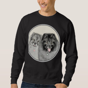 Sweatshirt Keeshond Graphics Keeshond Maman et son
