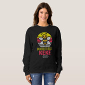 Sweatshirt Keke 2023  Bee  Grandma  Excited To Be A Keke (Devant entier)