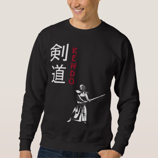 Sweatshirt Kendo Arts martiaux japonais (Devant)