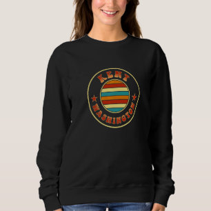 Sweatshirt Kent Washington Hometown Wa Home State King Comté