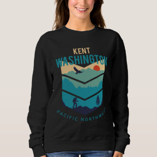 Sweatshirt Kent Washington Natif Ville natale Vintage Pacifiq