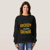 Sweatshirt Kettlebell WorkBody En Construction Gym Quo (Devant entier)