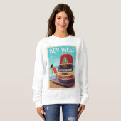Sweatshirt Key West | Floride (Devant entier)