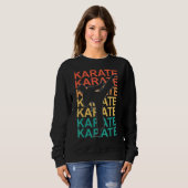 Sweatshirt Kick Karate (Devant entier)
