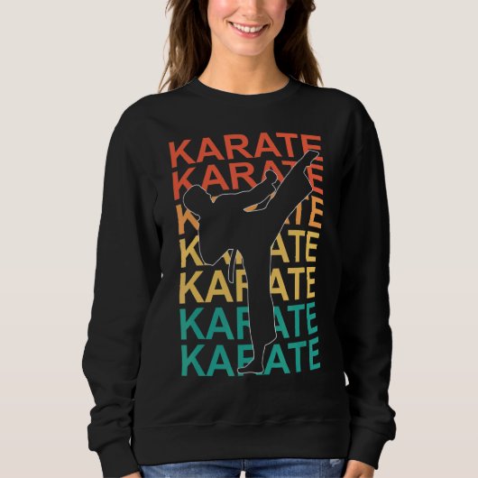 Sweatshirt Kick Karate (Devant)