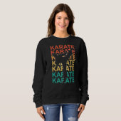 Sweatshirt Kick Karate (Devant entier)