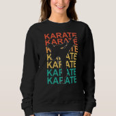 Sweatshirt Kick Karate (Devant)