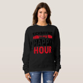 Sweatshirt Kickboxing Happy Hour Boxing (Devant entier)