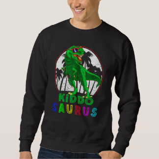 Sweatshirt Kiddosaurus Rex Dinosaure Gamin Saurus Famille Cor