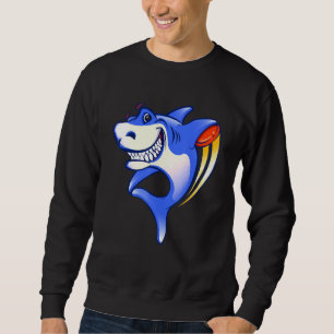 Sweatshirt Kids Disk Golf Shark