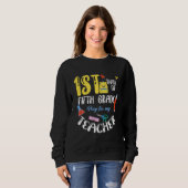 Sweatshirt Kids First 1st Day of Fifth 5th Grade Student Back (Devant entier)