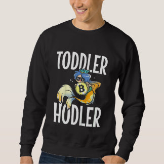 Sweatshirt Kids Toddler Hodler Bitcoin Mermaid with Sunglasse