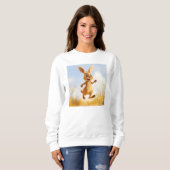 Sweatshirt Kiki le lapin (Devant entier)