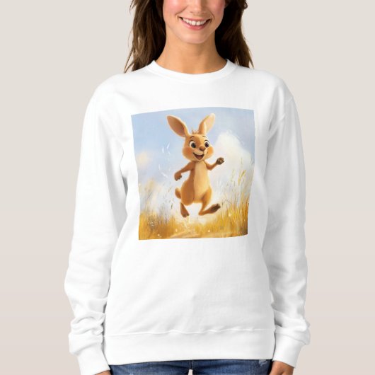 Sweatshirt Kiki le lapin (Devant)