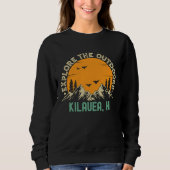 Sweatshirt Kilauea Hawaii Explore The Outdoors (Devant)