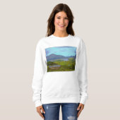 SWEATSHIRT KILLARNEY WATERCOLOR - KILLARNEY LAKE IRLANDE (Devant entier)