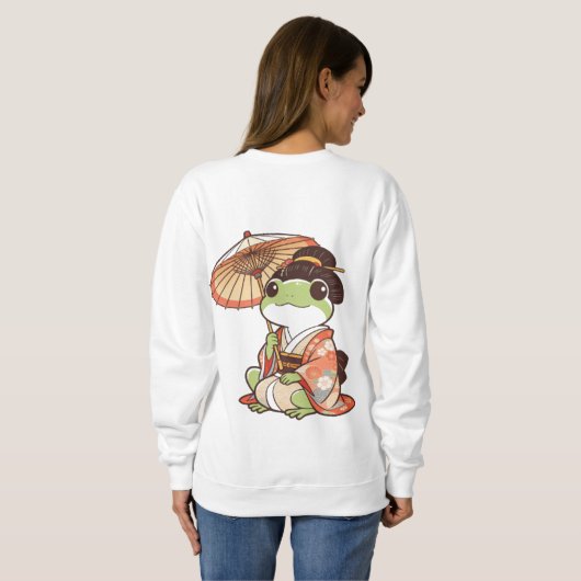 Sweatshirt Kimono Frog (Dos entier)