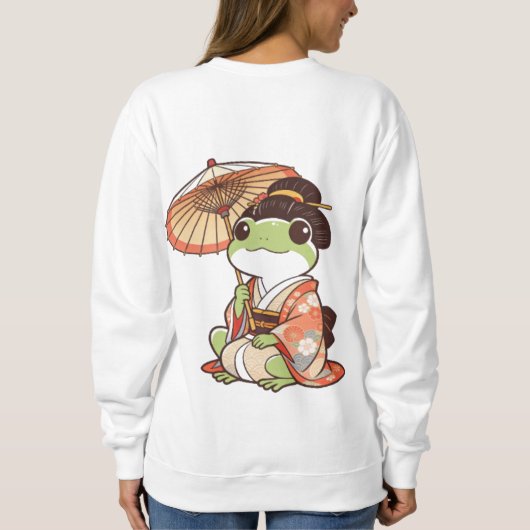 Sweatshirt Kimono Frog (Dos)