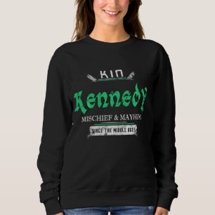 Sweatshirt Kin Kennedy Mischief Et Mayhem Depuis Le Moyen-Ori